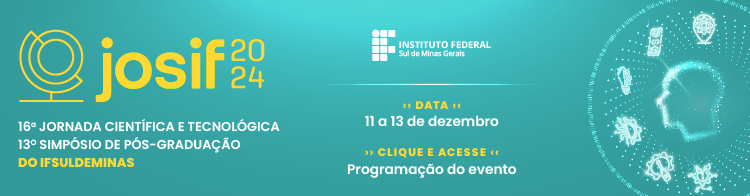 Na próxima semana tem Josif 2024! Confira a programação aqui 👆🏻