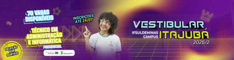 Inscrições abertas para cursos técnicos em Itajubá