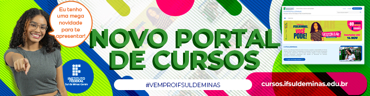 Confira as informações de todos os cursos do IFSULDEMINAS