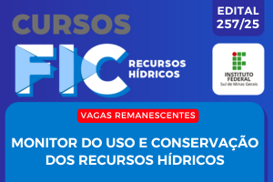 Recursos hídricos Edital 257