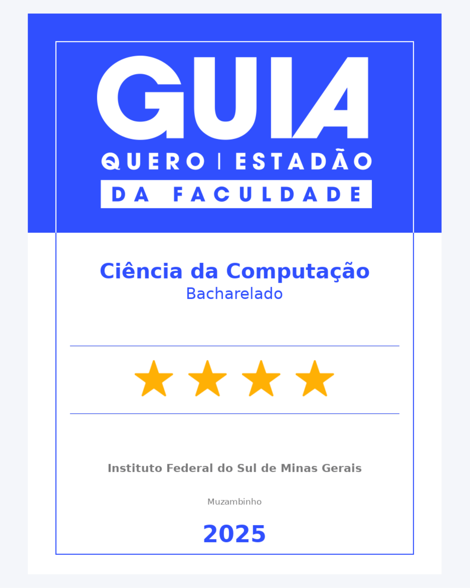 Muzambinho Ciência da Computação