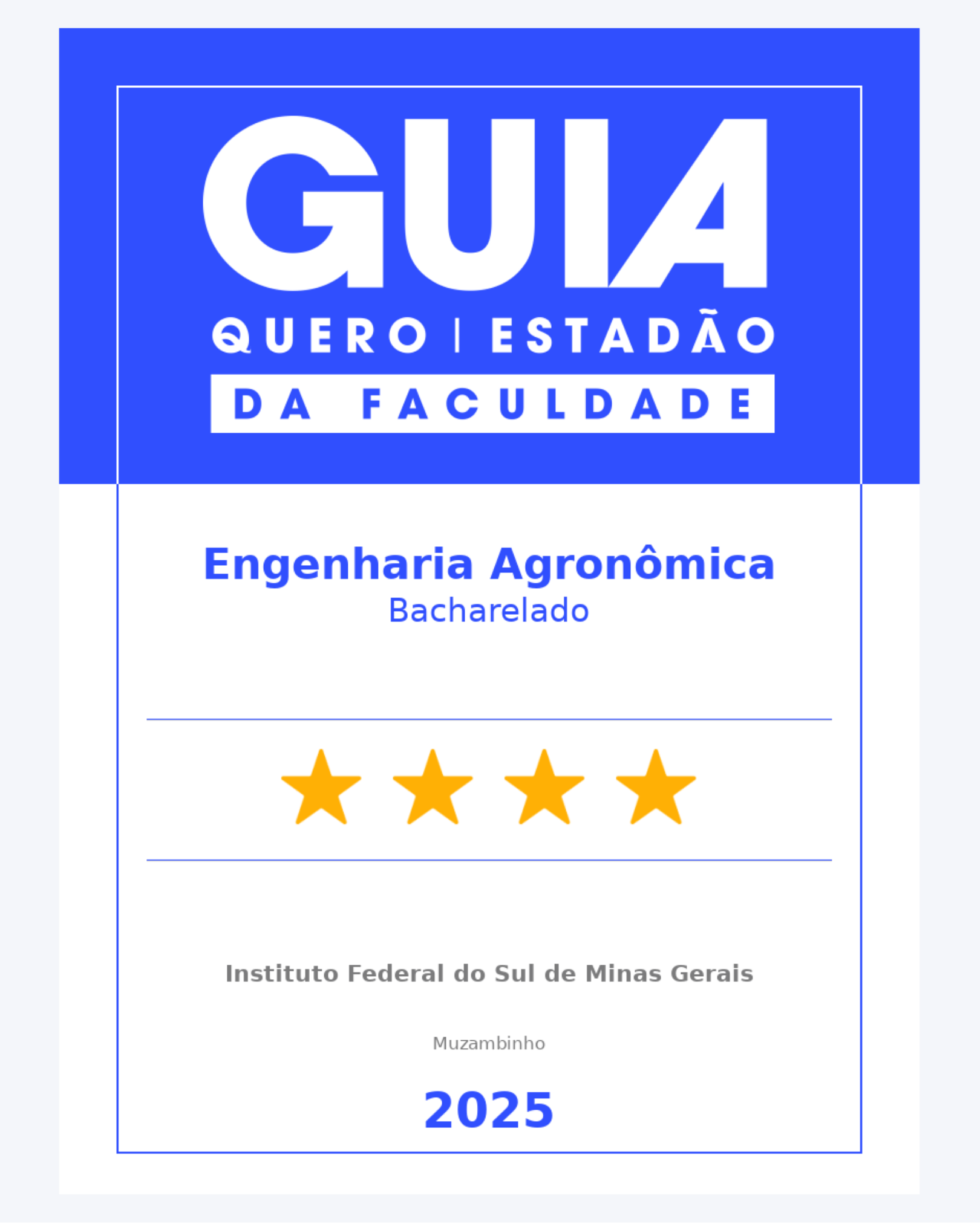 Muzambinho Engenharia Agronômica