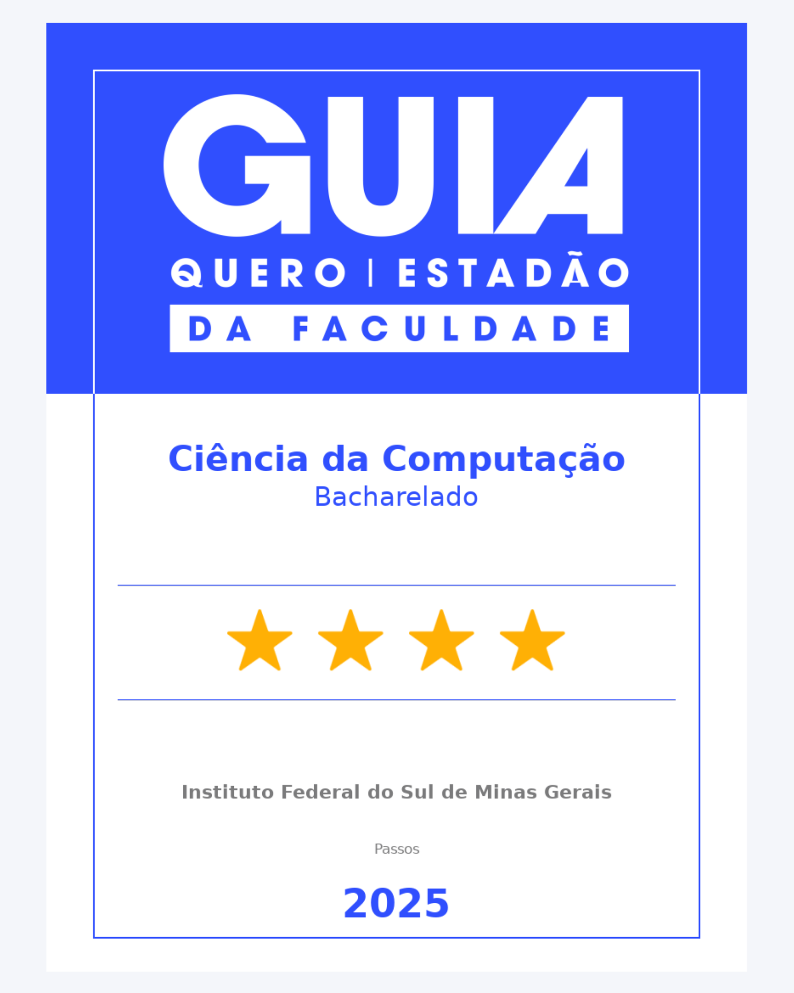 Passos Ciência da Computação