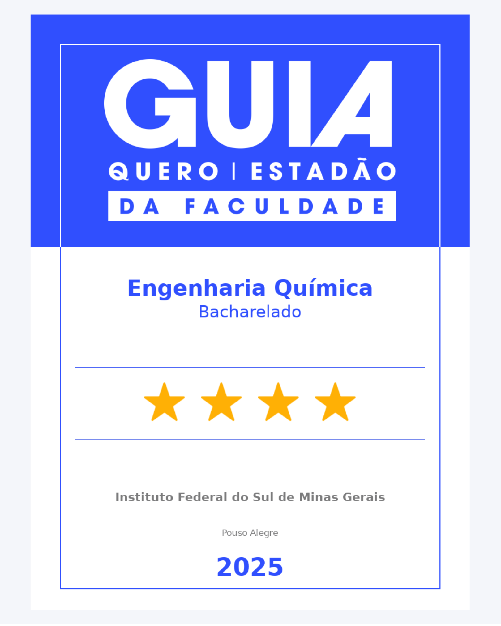 Pouso Alegre Engenharia Química