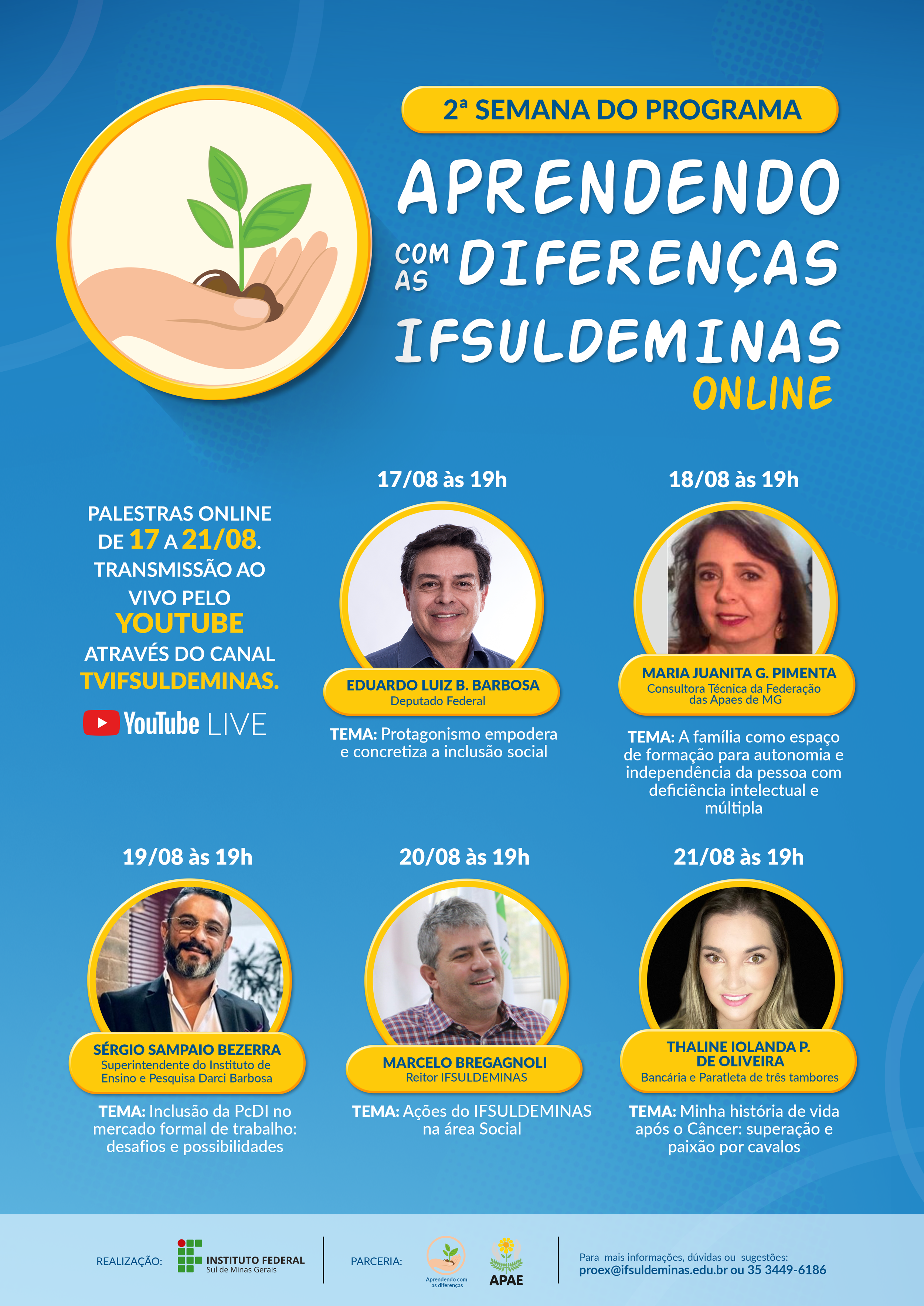 Cartaz A3 Semana Nacional da Pessoa Com Deficiência Intelectual e Múltipla v4