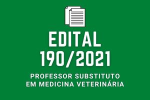 Professor substituto em medicina veterinária Banner Portal 300x200