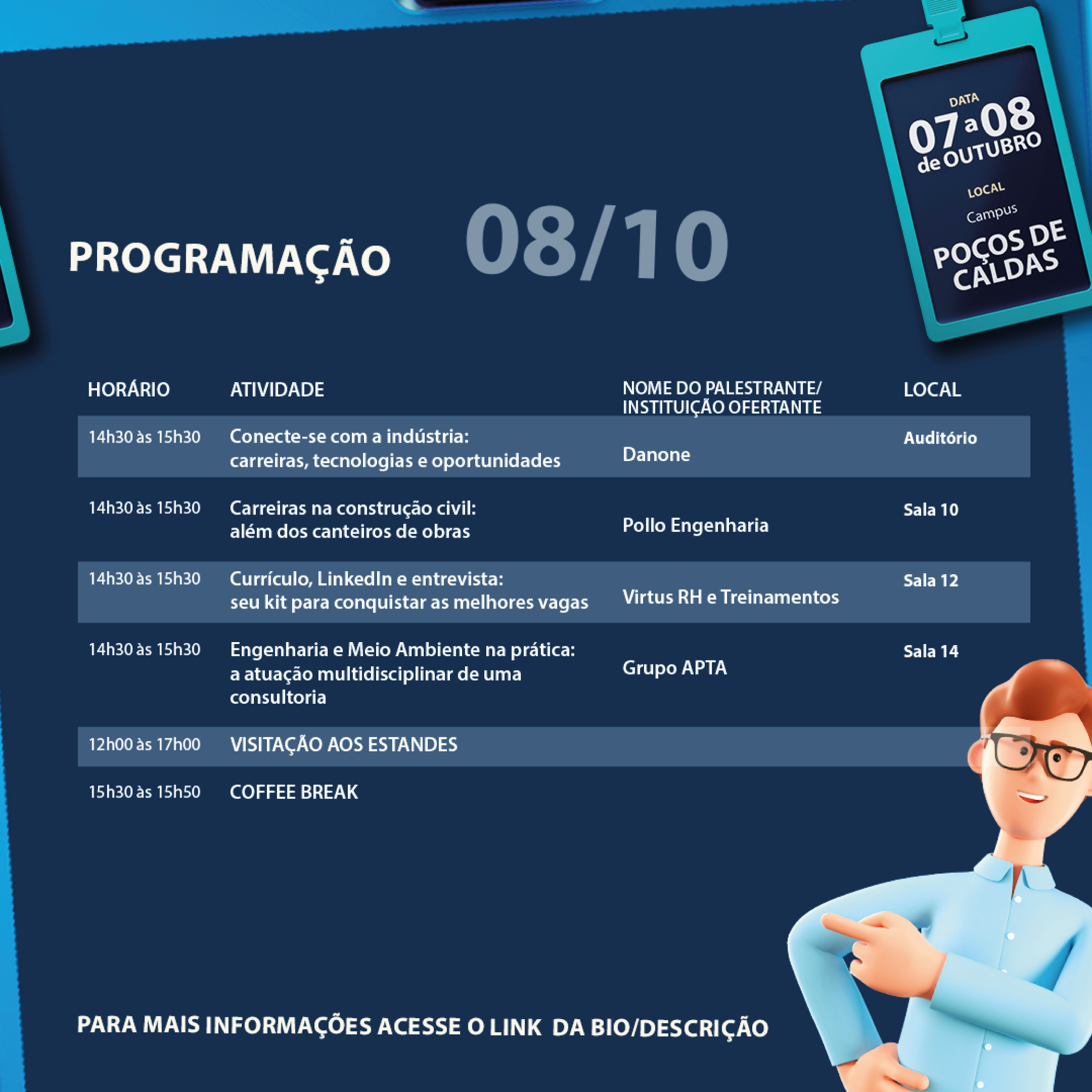 Programação Feira de Estágios 2025 05
