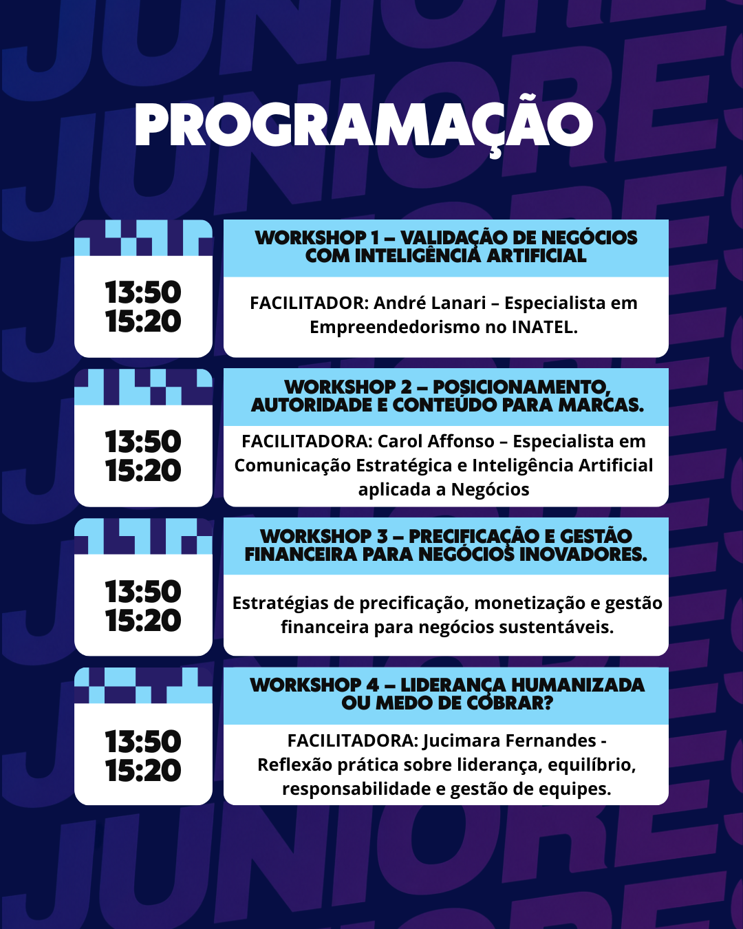 PROGRAMAÇÃO 7 Encontro das EJ Carrossel 2
