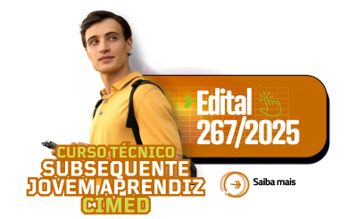 Curso Técnico Subsequente Jovem Aprendiz Cimed Edital 267 20254x